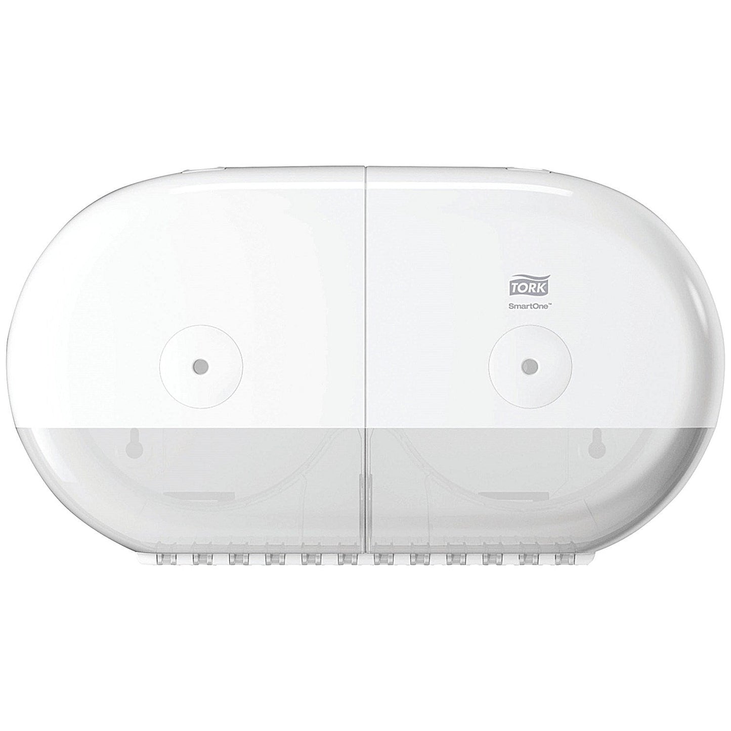 Tork T9 SmartOne Twin Mini Toilet Paper Dispenser, White Easy2Order : SCA75522