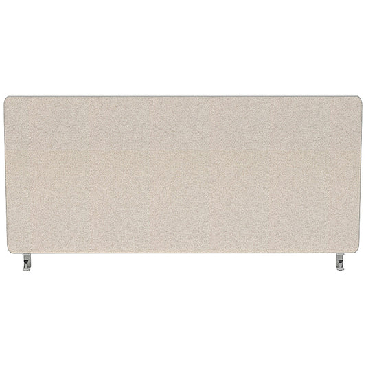 Impulse Plus Desk Screen, 800x450mm, Light Grey