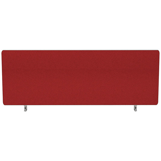Impulse Plus Desk Screen, 1000x450mm, Burgundy