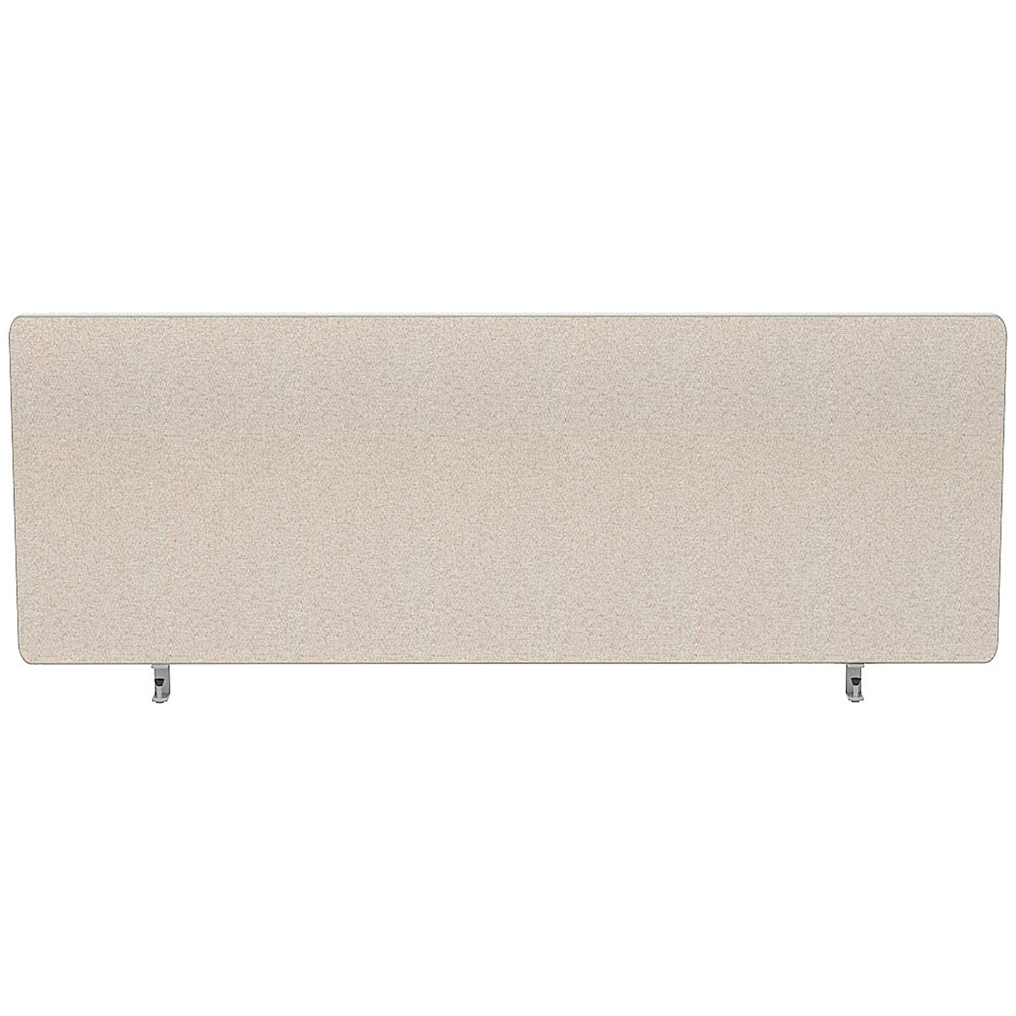 Impulse Plus Desk Screen, 1000x450mm, Light Grey