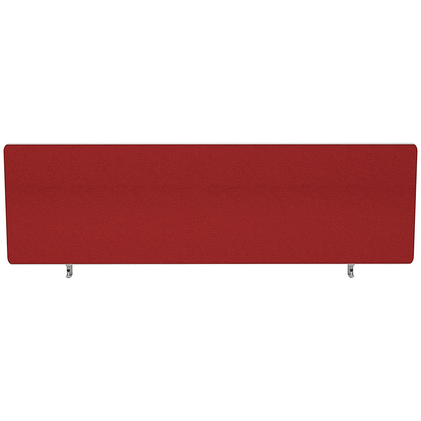 Impulse Plus Desk Screen, 1200x450mm, Burgundy