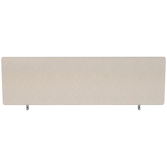 Impulse Plus Desk Screen, 1200x450mm, Light Grey