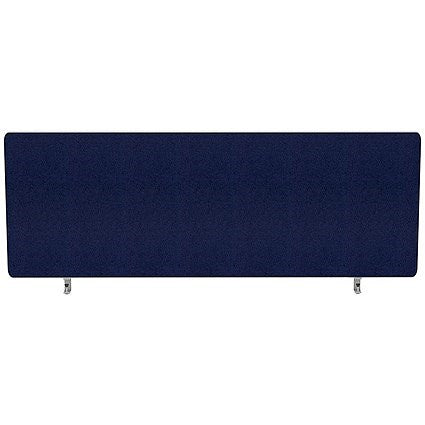 Impulse Plus Desk Screen, 1200x450mm, Royal Blue