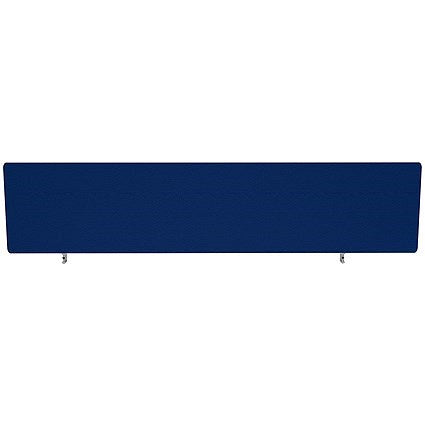 Impulse Plus Desk Screen, 1400x450mm, Powder Blue