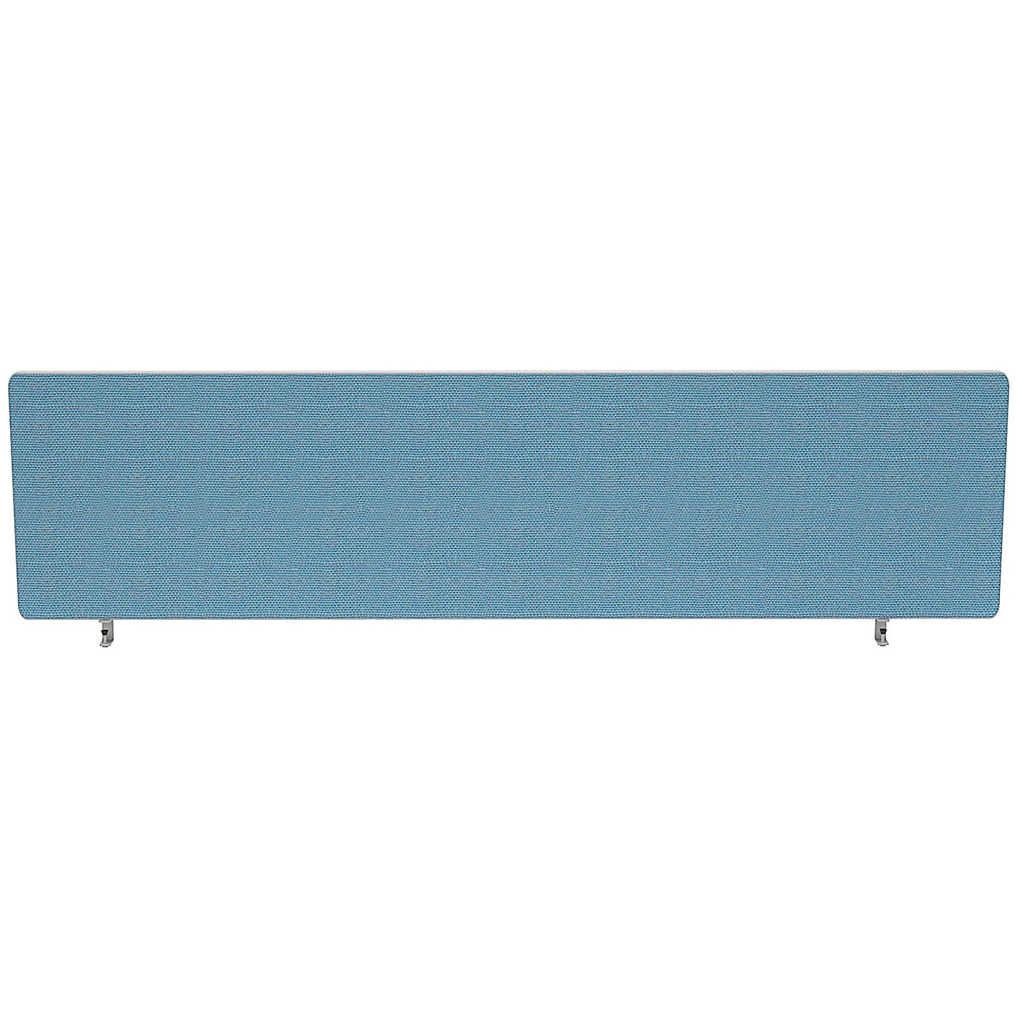 Impulse Plus Desk Screen, 1400x450mm, Sky Blue