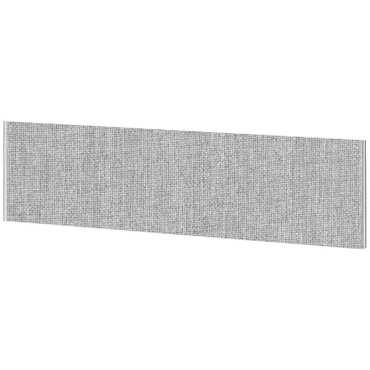 Impulse Plus Desk Screen, 1500x450mm, Light Grey
