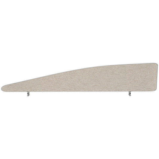 Impulse Plus Angle Desk Screen, 1800x450mm, Light Grey