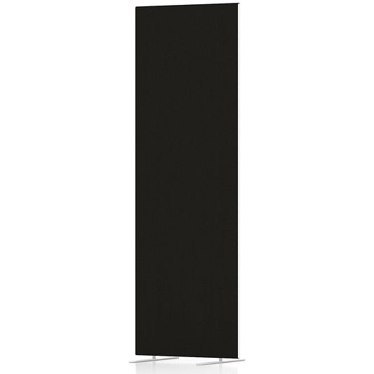Impulse Plus Floor Screen, 600x1800mm, Black