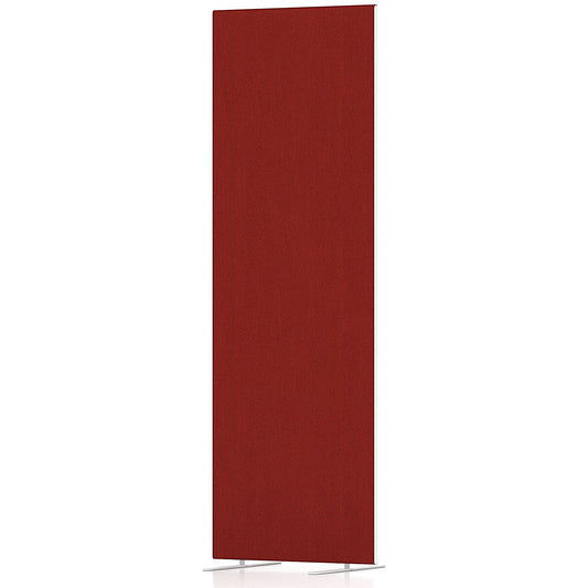 Impulse Plus Floor Screen, 600x1800mm, Burgundy