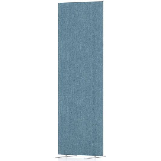 Impulse Plus Floor Screen, 600x1800mm, Sky Blue