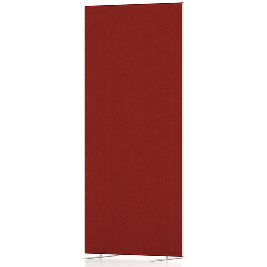 Impulse Plus Floor Screen, 800x1800mm, Burgundy