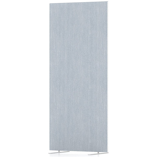 Impulse Plus Floor Screen, 800x1800mm, Light Grey