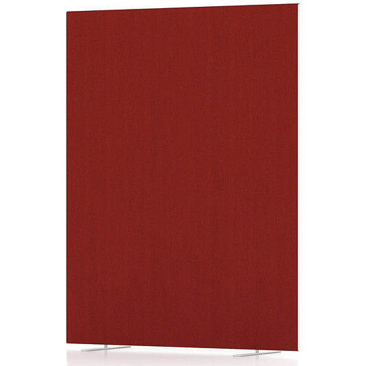 Impulse Plus Floor Screen, 1400x1800mm, Burgundy