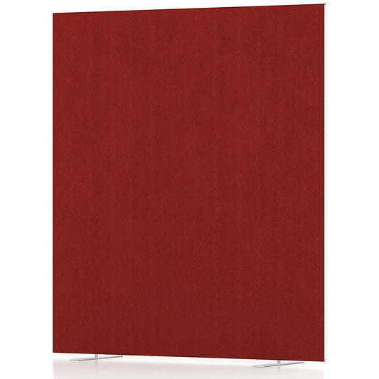 Impulse Plus Floor Screen, 1600x1800mm, Burgundy
