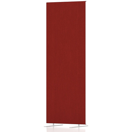 Impulse Plus Floor Screen, 600x1650mm, Burgundy