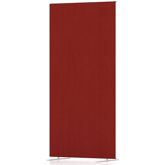Impulse Plus Floor Screen, 800x1650mm, Burgundy