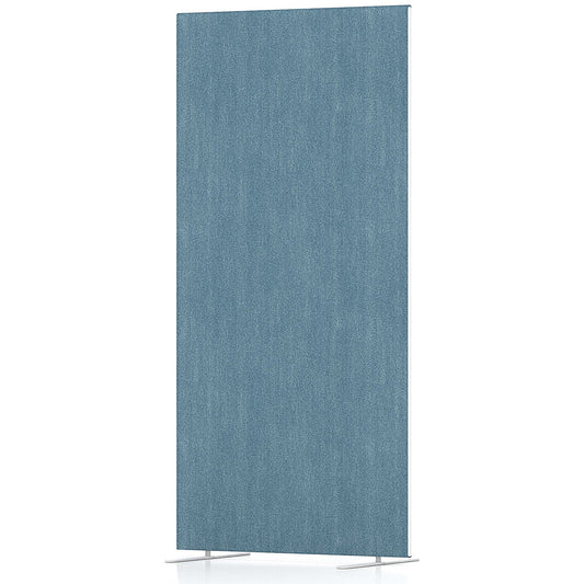 Impulse Plus Floor Screen, 800x1650mm, Sky Blue