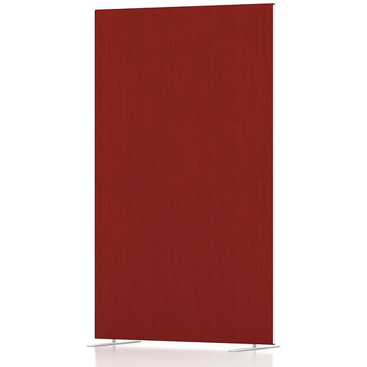 Impulse Plus Floor Screen, 1000x1650mm, Burgundy