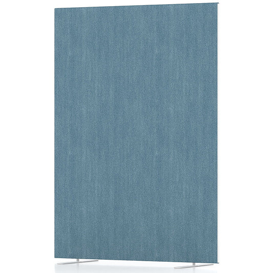 Impulse Plus Floor Screen, 1200x1650mm, Sky Blue
