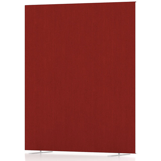Impulse Plus Floor Screen, 1400x1650mm, Burgundy