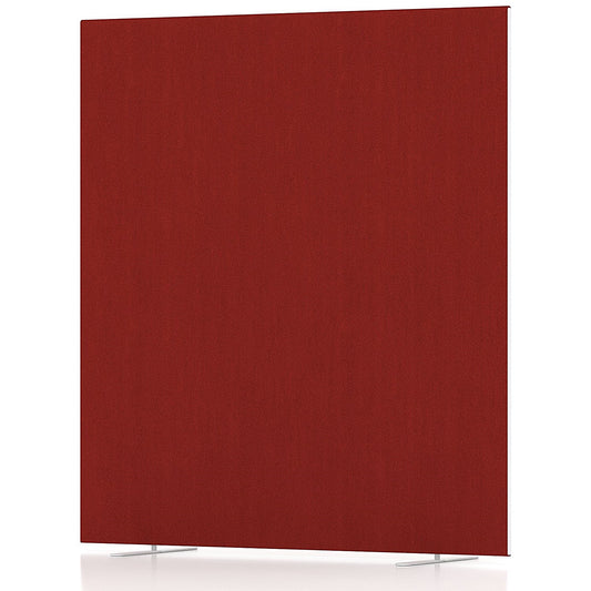 Impulse Plus Floor Screen, 1500x1650mm, Burgundy