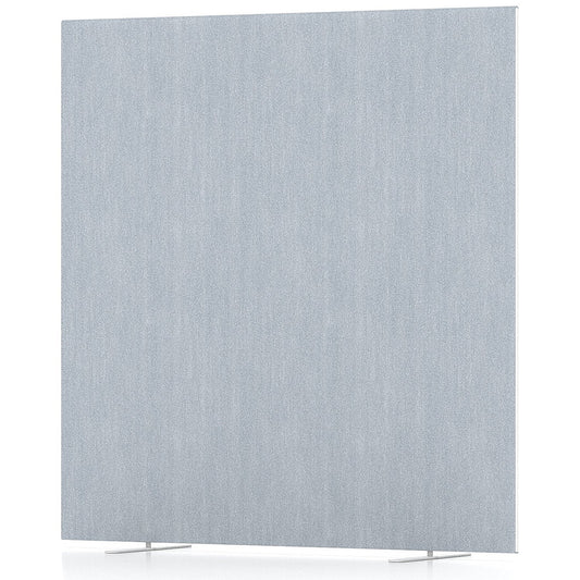 Impulse Plus Floor Screen, 1600x1650mm, Light Grey