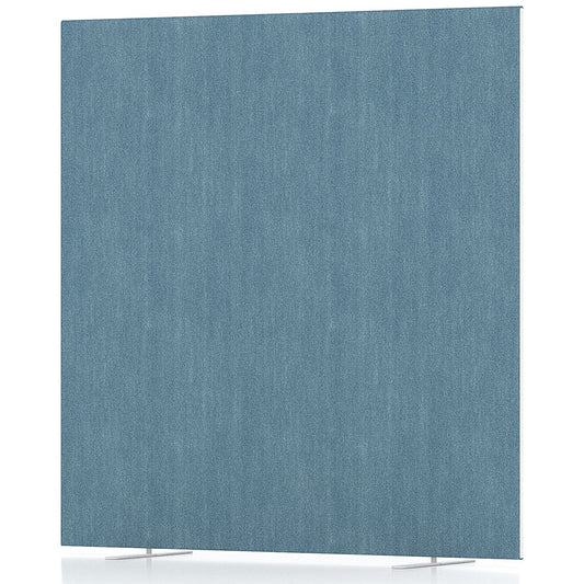 Impulse Plus Floor Screen, 1600x1650mm, Sky Blue