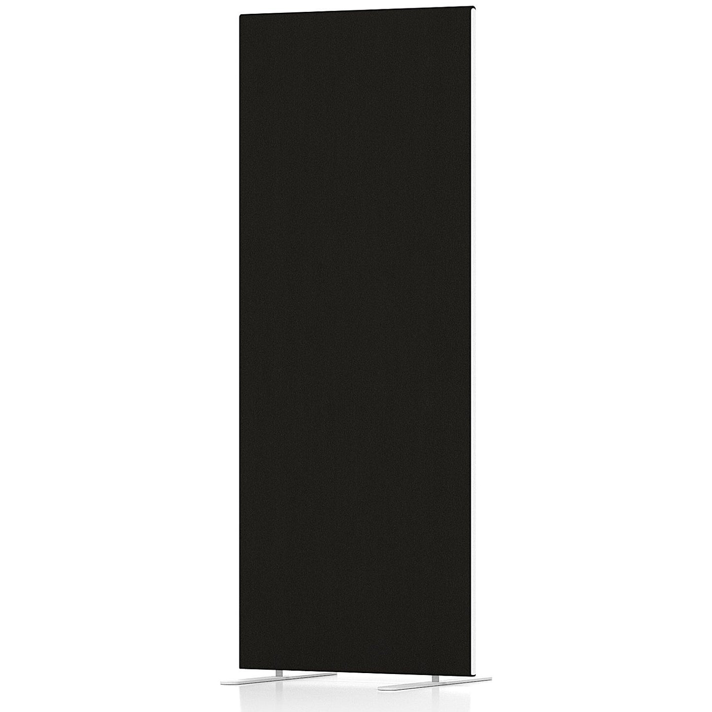 Impulse Plus Floor Screen, 600x1500mm, Black
