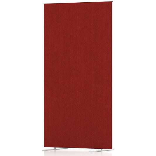 Impulse Plus Floor Screen, 800x1500mm, Burgundy