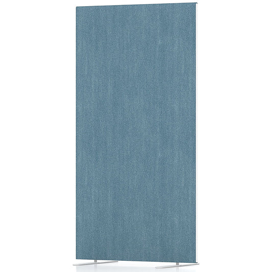 Impulse Plus Floor Screen, 800x1500mm, Sky Blue