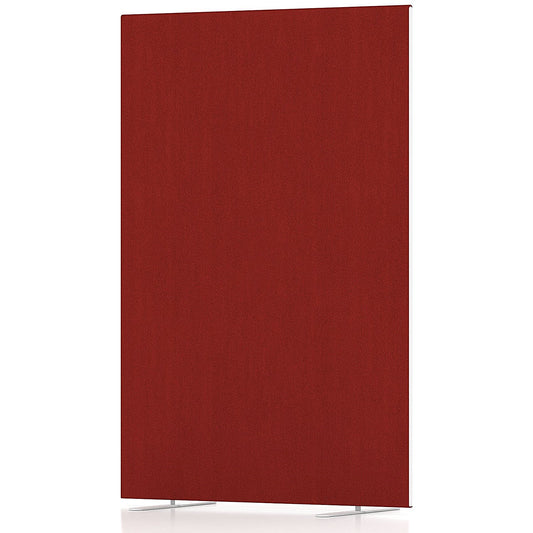 Impulse Plus Floor Screen, 1000x1500mm, Burgundy
