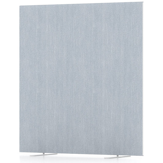 Impulse Plus Floor Screen, 1400x1500mm, Light Grey