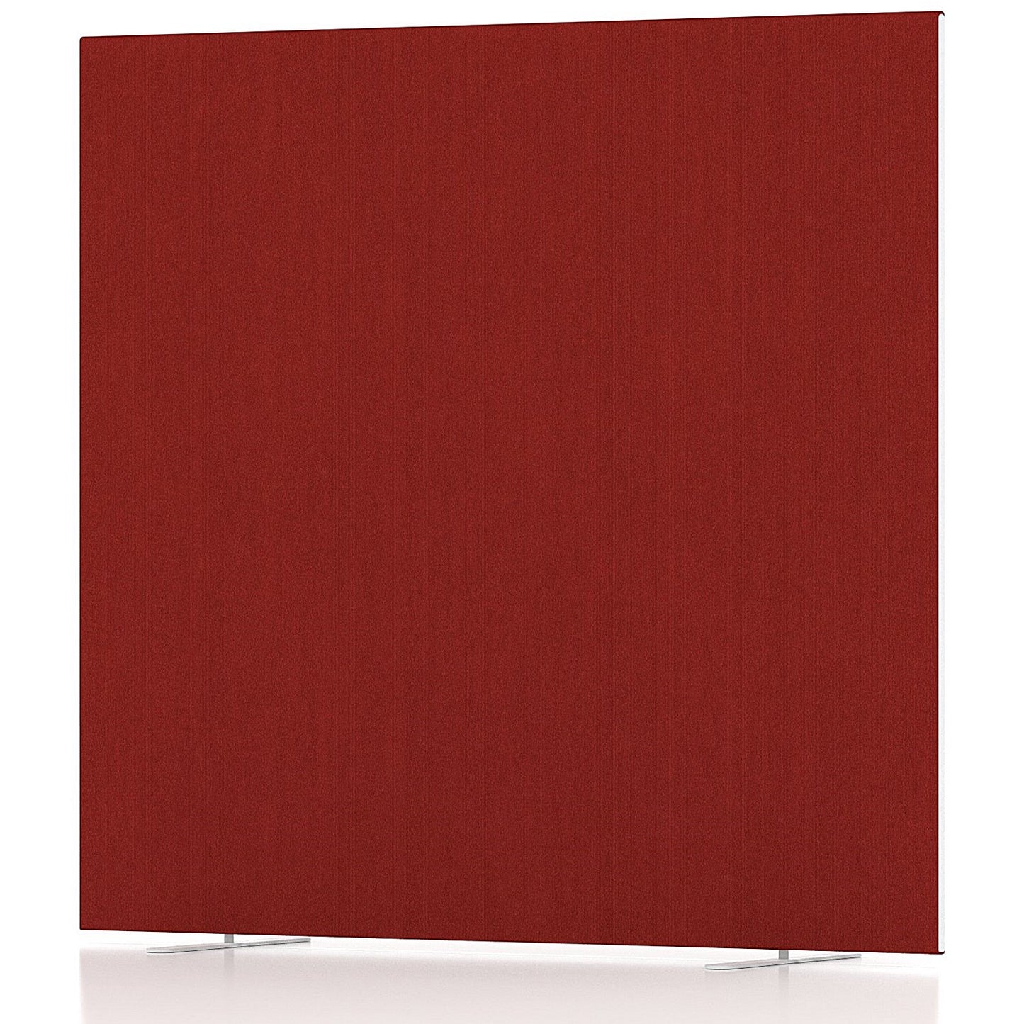 Impulse Plus Floor Screen, 1600x1500mm, Burgundy