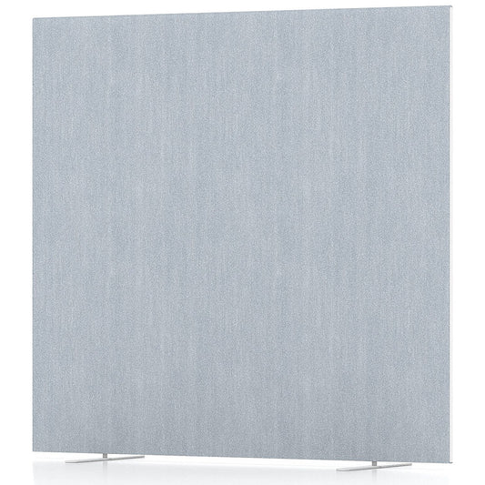 Impulse Plus Floor Screen, 1600x1500mm, Light Grey