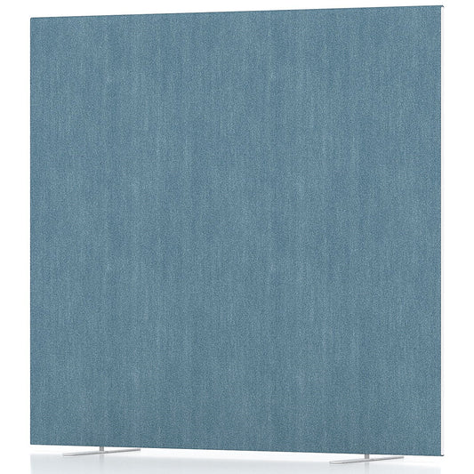 Impulse Plus Floor Screen, 1600x1500mm, Sky Blue