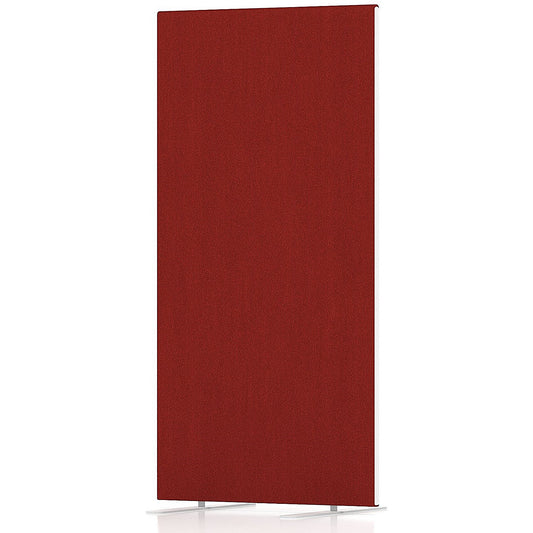 Impulse Plus Floor Screen, 600x1200mm, Burgundy