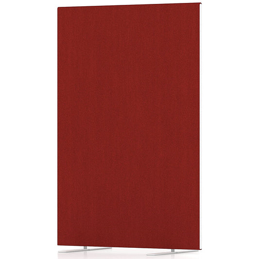 Impulse Plus Floor Screen, 800x1200mm, Burgundy
