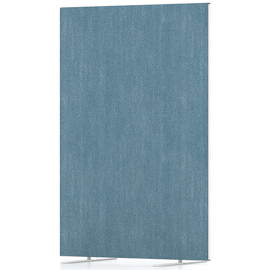 Impulse Plus Floor Screen, 800x1200mm, Sky Blue
