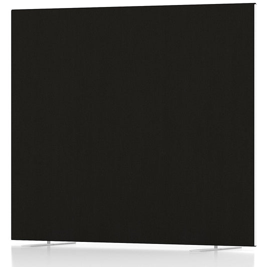 Impulse Plus Floor Screen, 1400x1200mm, Black