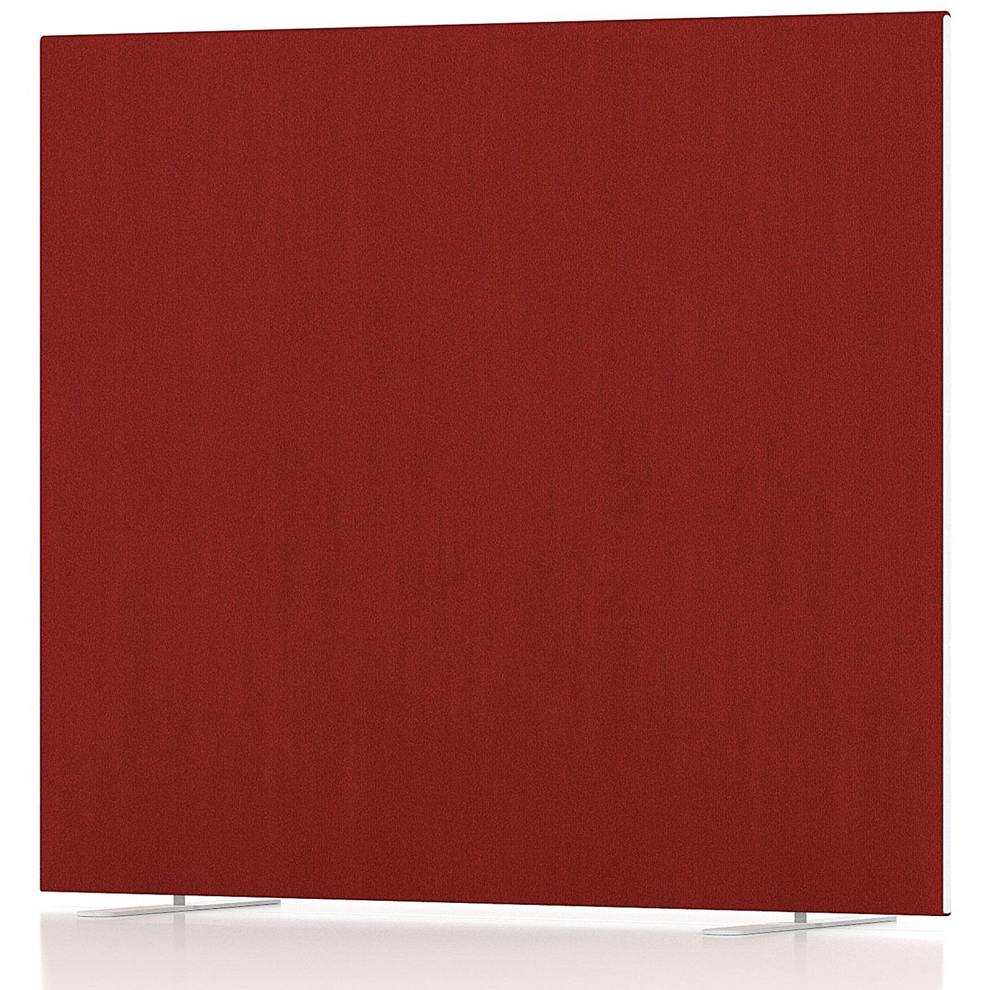 Impulse Plus Floor Screen, 1400x1200mm, Burgundy