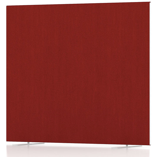 Impulse Plus Floor Screen, 1400x1200mm, Burgundy