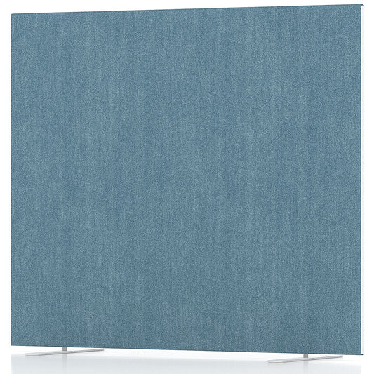 Impulse Plus Floor Screen, 1400x1200mm, Sky Blue