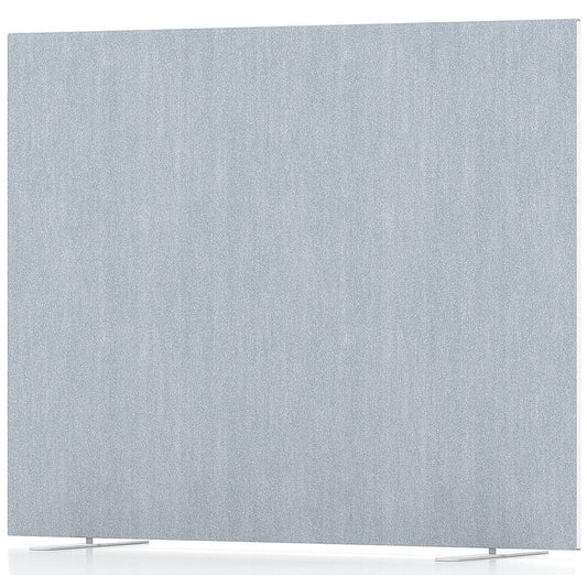 Impulse Plus Floor Screen, 1500x1200mm, Light Grey