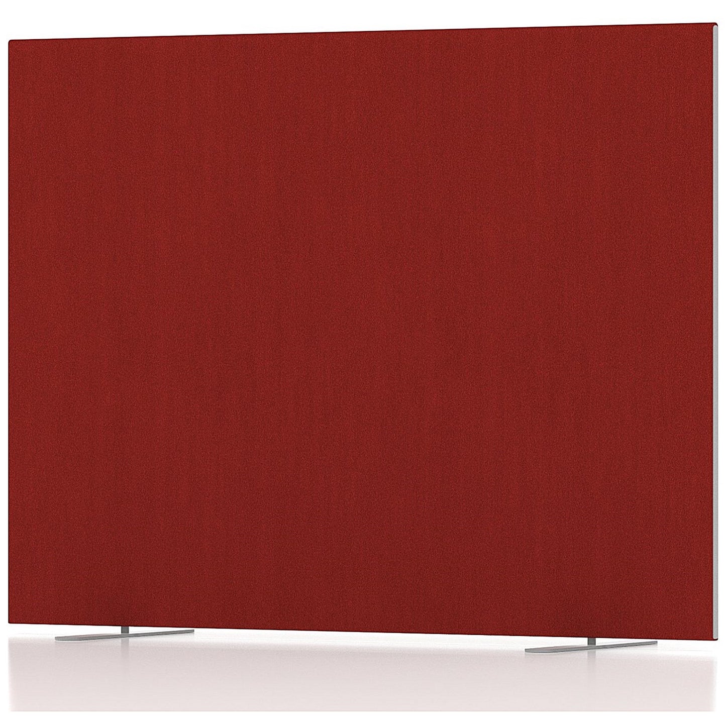 Impulse Plus Floor Screen, 1600x1200mm, Burgundy