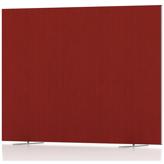 Impulse Plus Floor Screen, 1600x1200mm, Burgundy