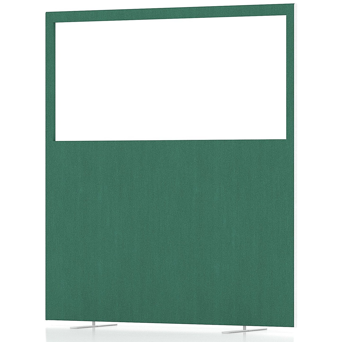 Impulse Plus Clear Half Vision Floor Screen, 1600x1800mm, Palm Green