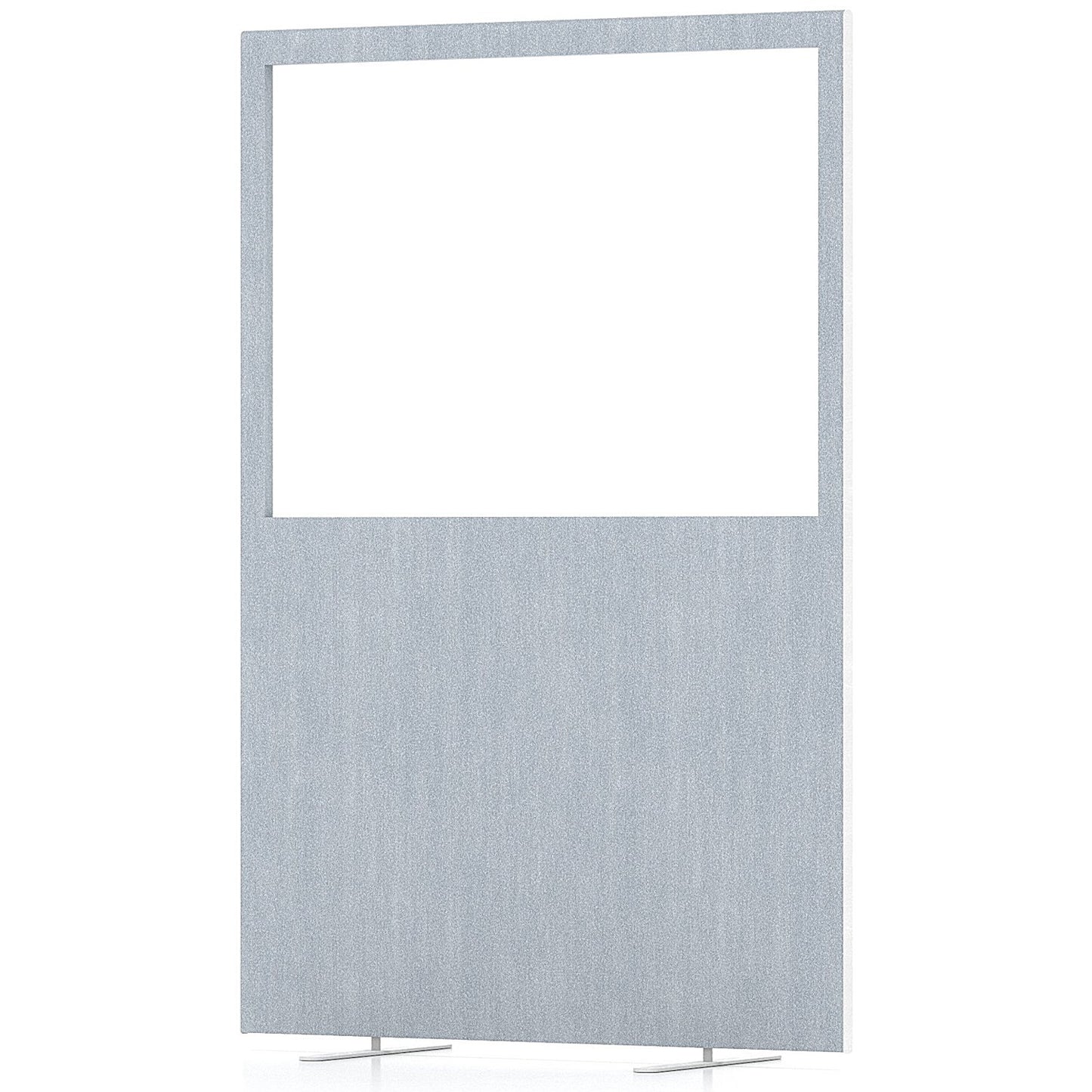 Impulse Plus Clear Half Vision Floor Screen, 1200x1800mm, Light Grey