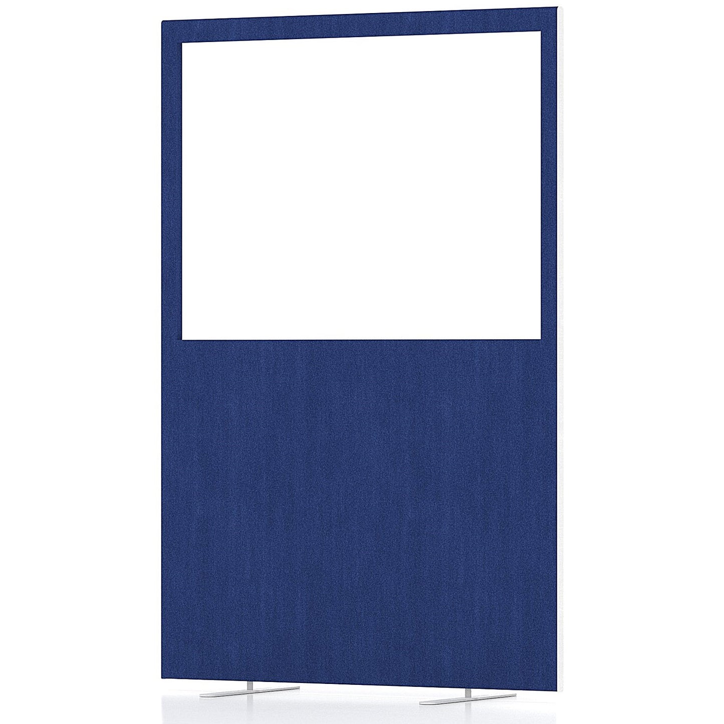 Impulse Plus Clear Half Vision Floor Screen, 1200x1800mm, Powder Blue