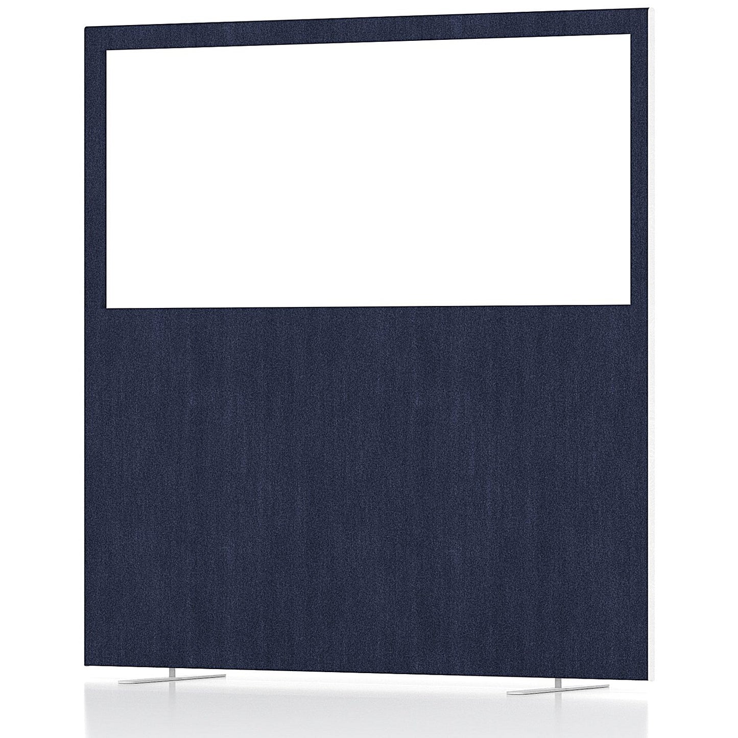 Impulse Plus Clear Half Vision Floor Screen, 1600x1650mm, Royal Blue
