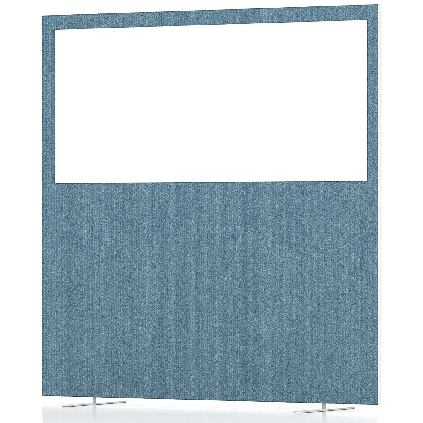 Impulse Plus Clear Half Vision Floor Screen, 1600x1650mm, Sky Blue